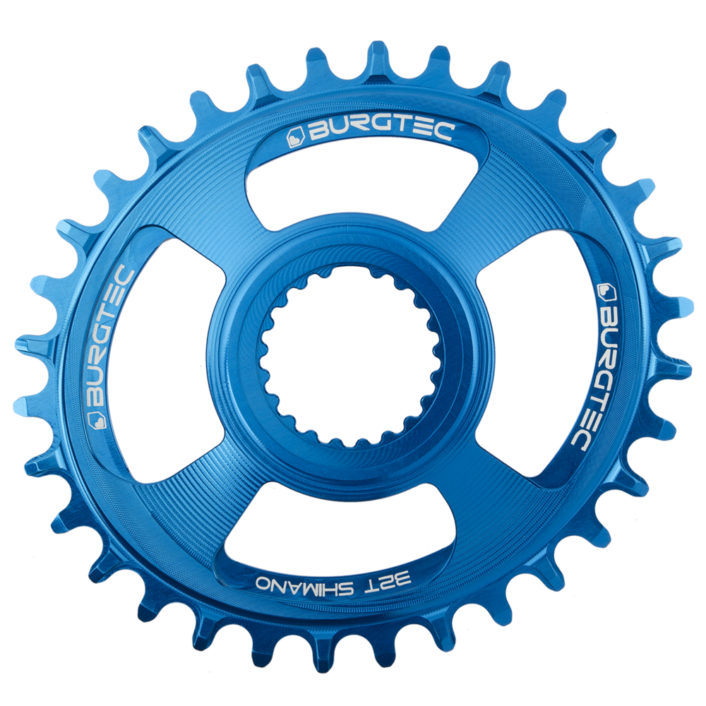 Burgtec Thick-Thin Shimano Direct Mount 12-Speed Oval Chainring