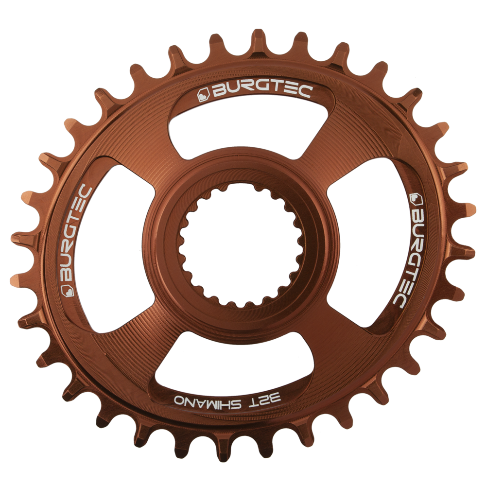 Burgtec Thick-Thin Shimano Direct Mount 12-Speed Oval Chainring