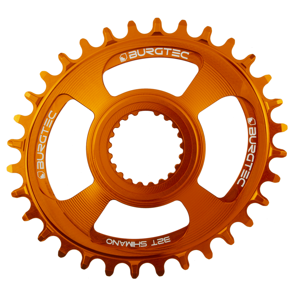 Burgtec Thick-Thin Shimano Direct Mount 12-Speed Oval Chainring