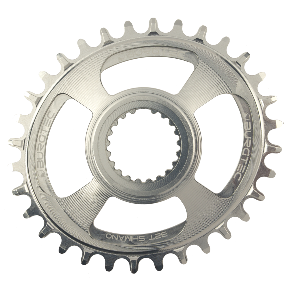 Burgtec Thick-Thin Shimano Direct Mount 12-Speed Oval Chainring