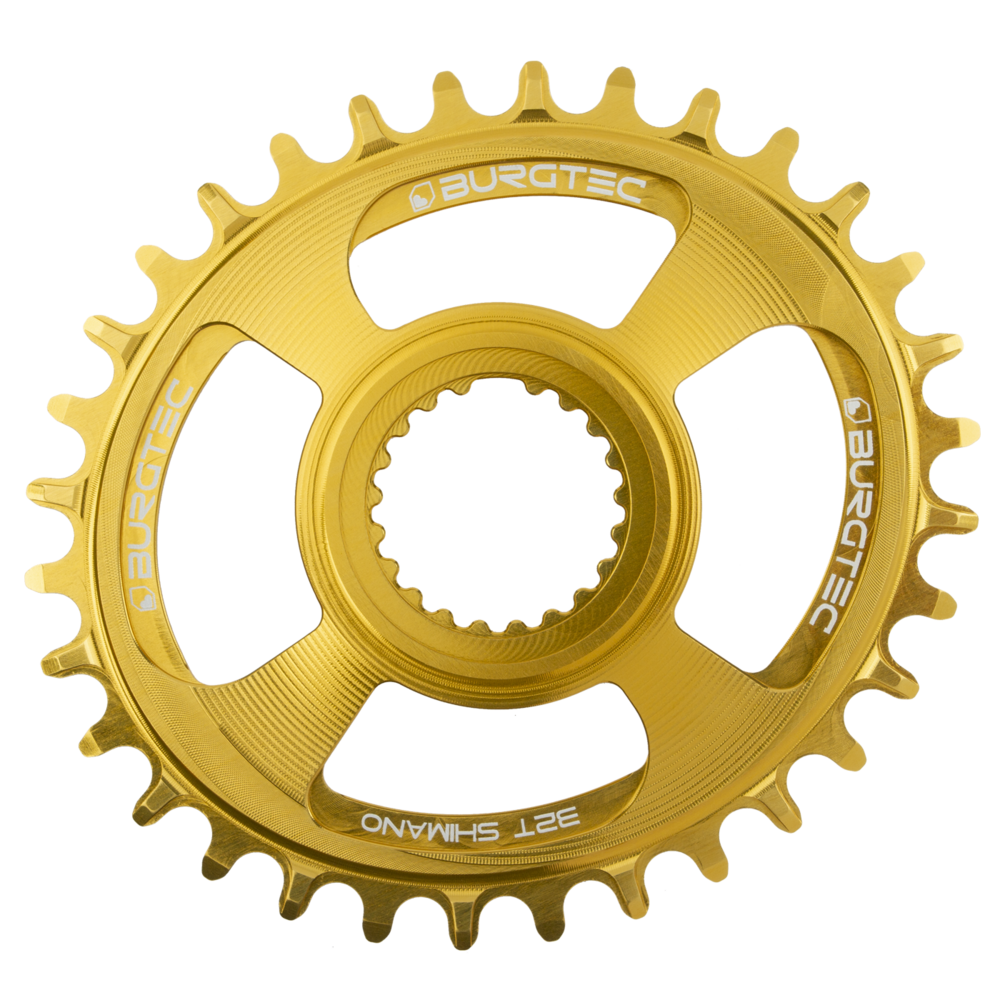 Burgtec Thick-Thin Shimano Direct Mount 12-Speed Oval Chainring