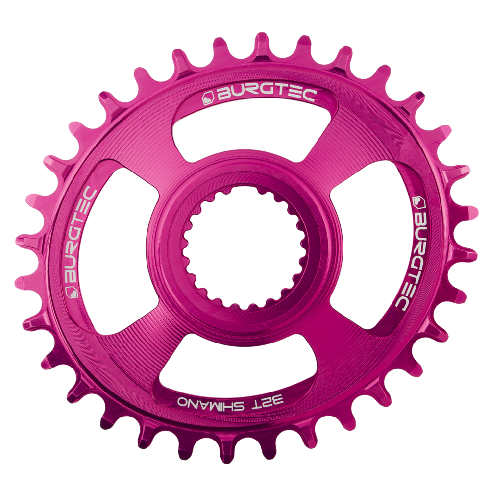 Burgtec Thick-Thin Shimano Direct Mount 12-Speed Oval Chainring