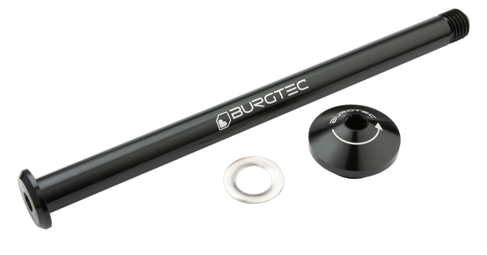 Burgtec Yeti 171mm M12x1.5 Rear Axle Black