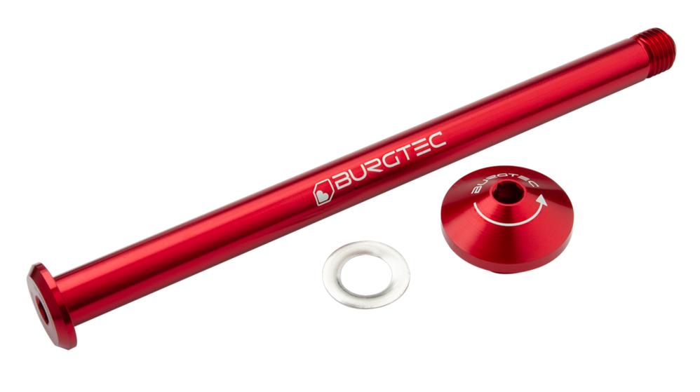 Burgtec Yeti 171mm M12x1.5 Rear Axle Black