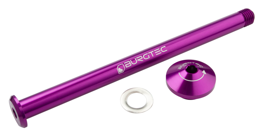 Burgtec Yeti 171mm M12x1.5 Rear Axle Black