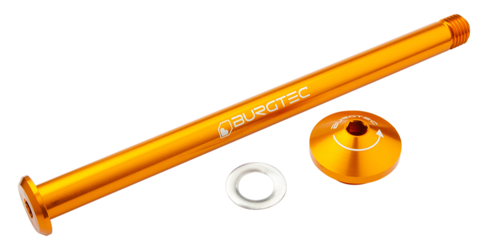 Burgtec Yeti 171mm M12x1.5 Rear Axle Black