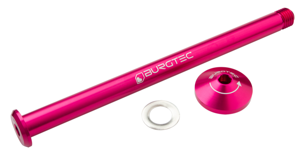 Burgtec Yeti 171mm M12x1.5 Rear Axle Black