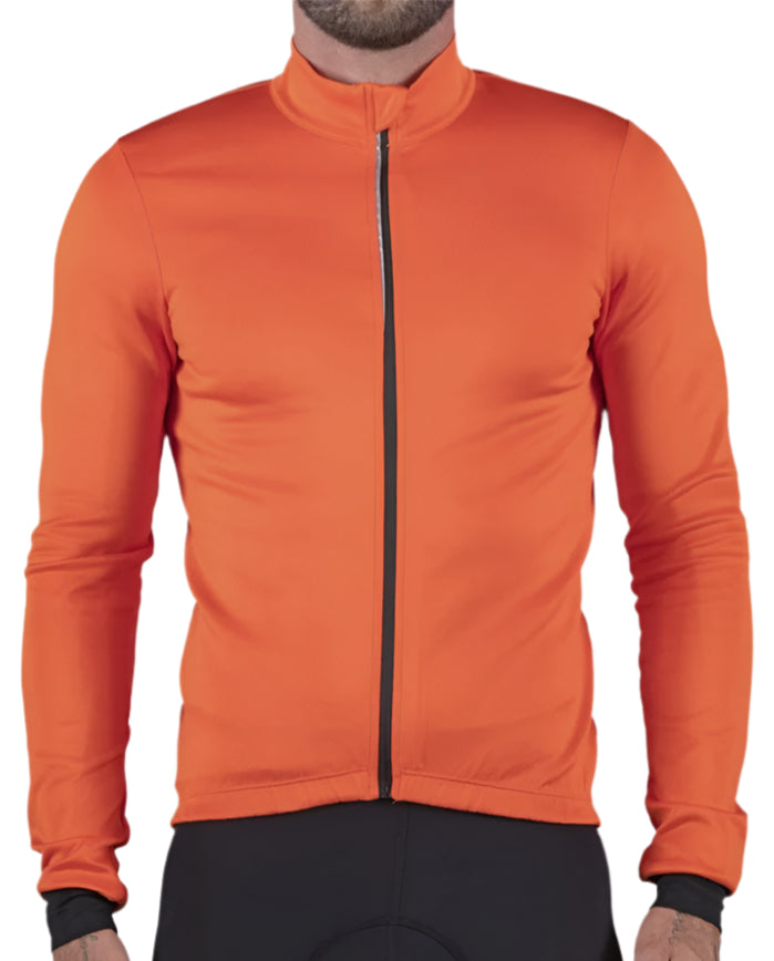 Bellwether Men's Thermal Long Sleeve Jersey Orange