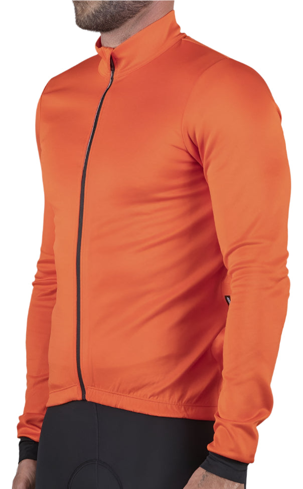 Bellwether Men's Thermal Long Sleeve Jersey Orange