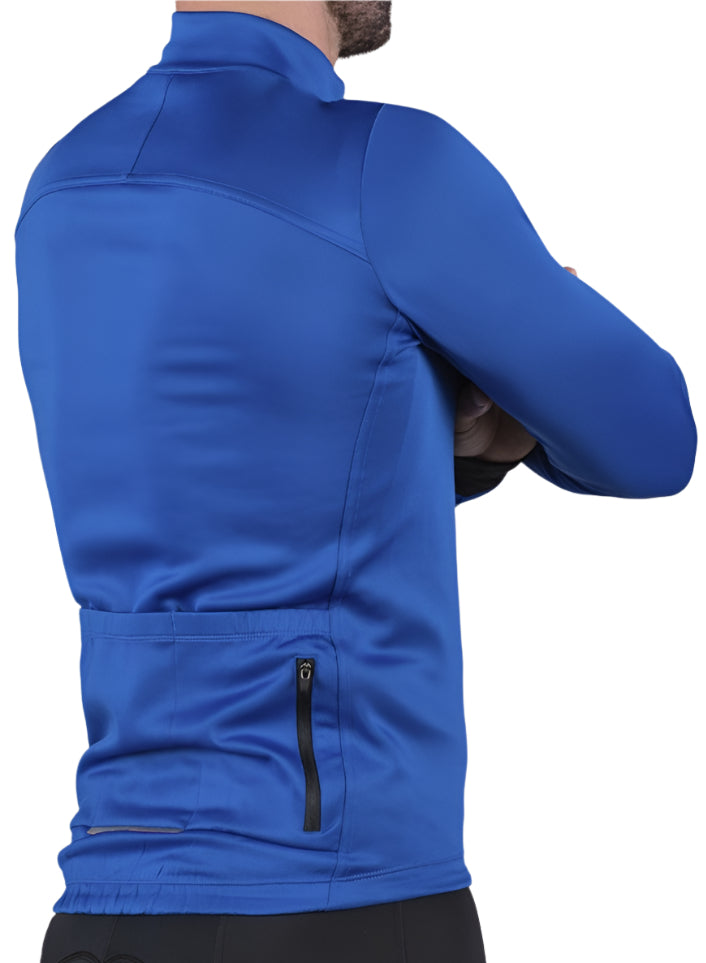 Bellwether Men's Thermal Long Sleeve Jersey Royal