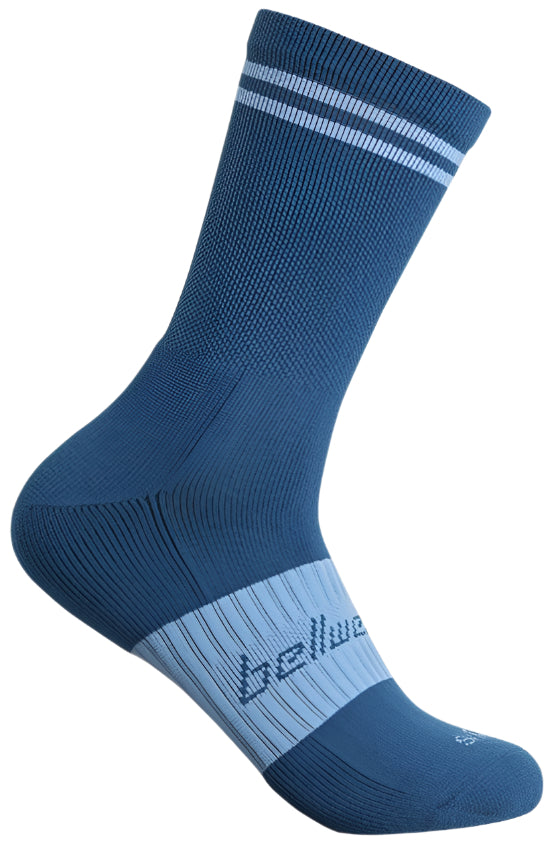Bellwether Victory Socks Baltic Blue/Ice Grey