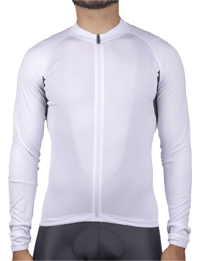Bellwether Sol-Air Men's UPF 40+ Long Sleeve Jersey White