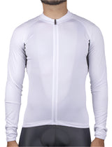 Bellwether Sol-Air Men's UPF 40+ Long Sleeve Jersey White