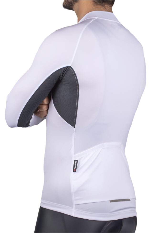 Bellwether Sol-Air Men's UPF 40+ Long Sleeve Jersey White
