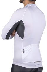 Bellwether Sol-Air Men's UPF 40+ Long Sleeve Jersey White