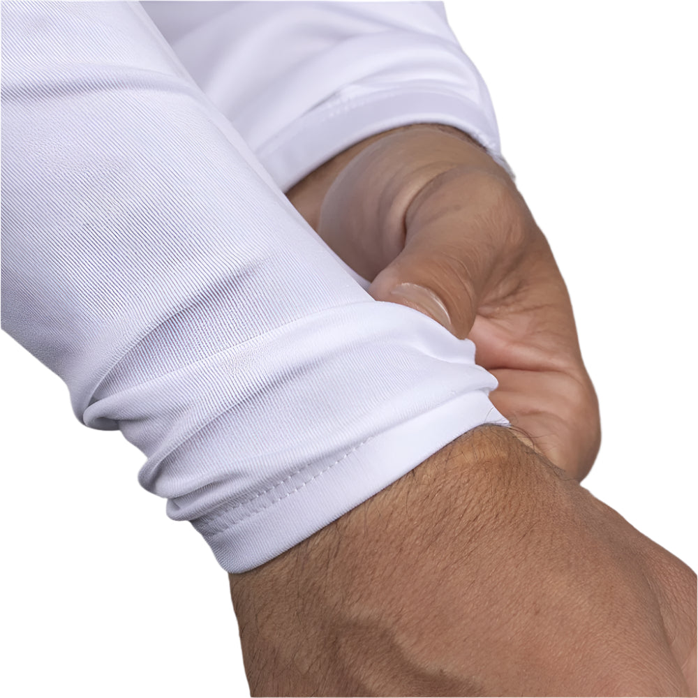 Bellwether Sol-Air Men's UPF 40+ Long Sleeve Jersey White