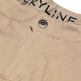 Troy Lee Designs SKYLINE SHORT SHELL MONO TIMBER DETAIL