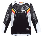 Troy Lee Designs SPRINT ULTRA JERSEY OPTIC BLACK FRONT