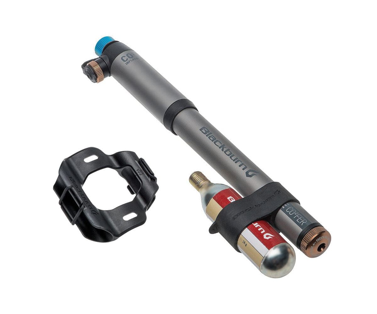 Blackburn Core CO2'Fer Mini Hand Pump (Presta) Pewter – Crooze