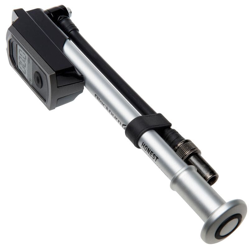 Blackburn Honest Digital Shock Mini Hand Pump Silver/Black