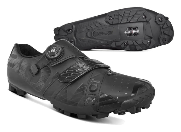 Bont Riot MTB+ Carbon MTB Shoe Black/Gloss Black