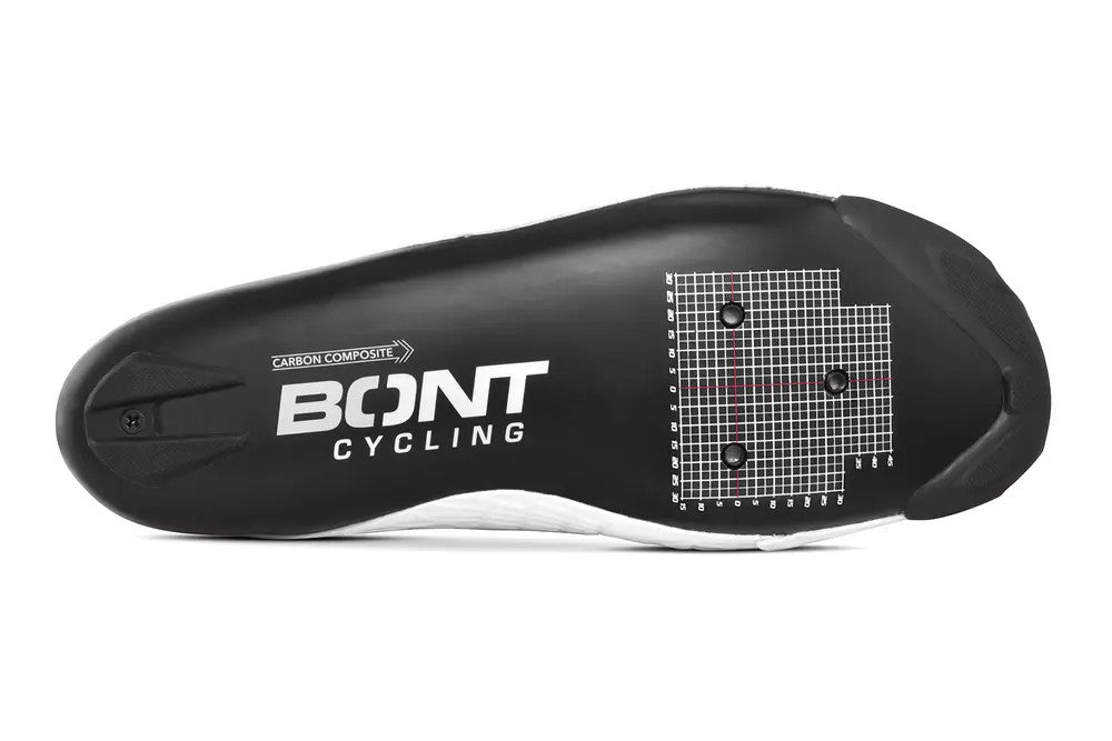 Bont Riot+ Carbon Road Shoe White/Gloss White