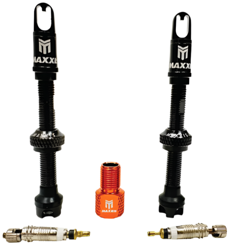 MAXXIS MaxxOut Tubeless Valve Kit 50mm Black (Pair)