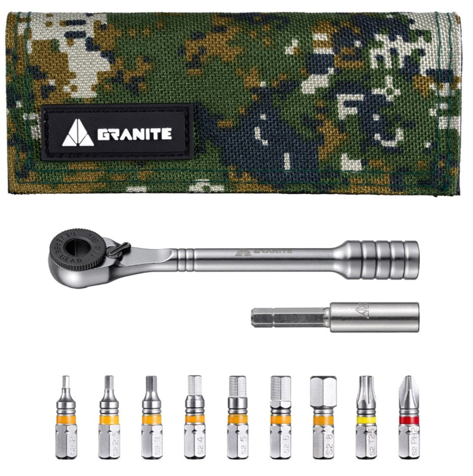 GRANITE ROCK N ROLL - Bicycle Repair Tool Set