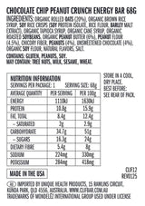 CLIF Energy Bar - Chocolate Chip Peanut Crunch