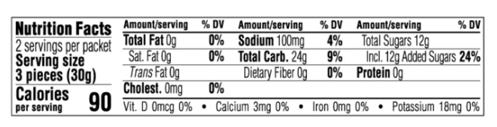 CLIF Bloks Energy Chews Salted Watermelon