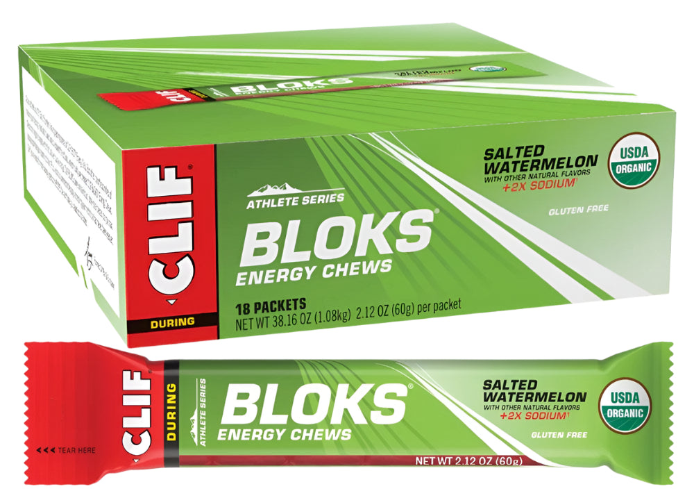 CLIF Bloks Energy Chews Salted Watermelon