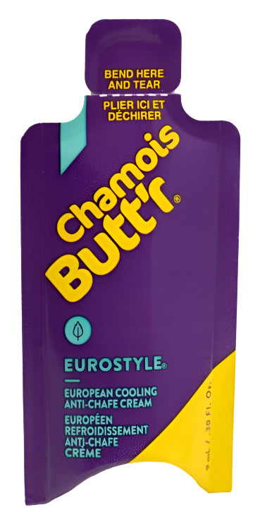 Chamois Butt'r Eurostyle Anti-Chafe 9ml Single Pack