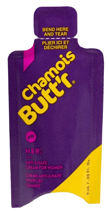 Chamois Butt'r Her Anti-Chafe 9ml Single Pack
