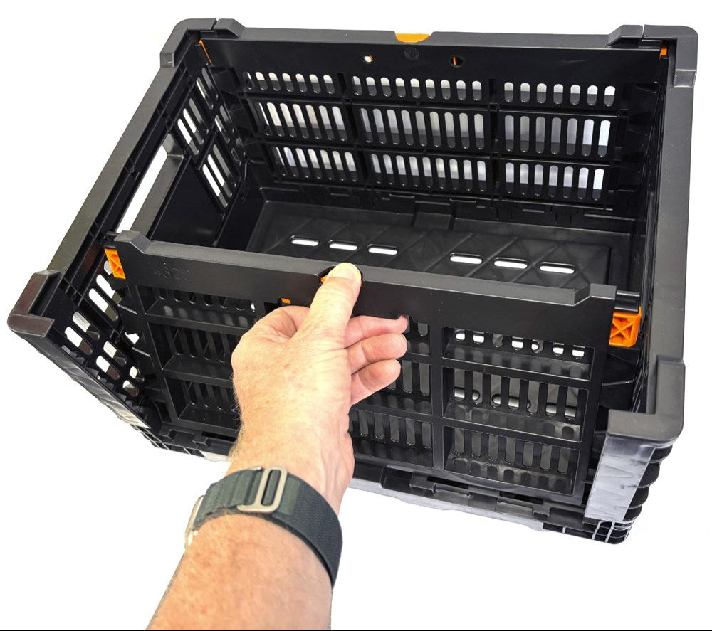 Azur Black Cargo Basket
