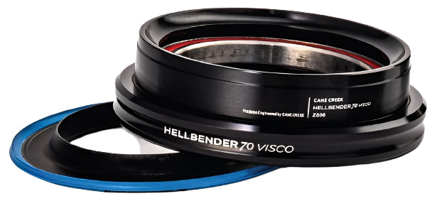 Cane Creek Hellbender 70 ViscoSet ZeroStack ZS56/40 56mm 1.5in Bottom Assembly Black (BAA2188K)
