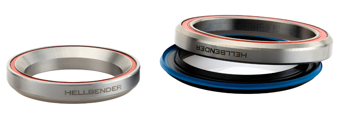 Cane Creek Hellbender Stainless Steel Cartridge Bearing Kit w/ Crown Race FSA Spec 42mm/52mm - Specialized MTB (BAA2297)