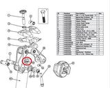 Cane Creek eeSilk Post Spherical Nut M6 Front (AAE0115)