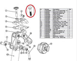 Cane Creek eeSilk 2.0/+ Post Clamp Front Bolt M6x1x32 (AAE0302)