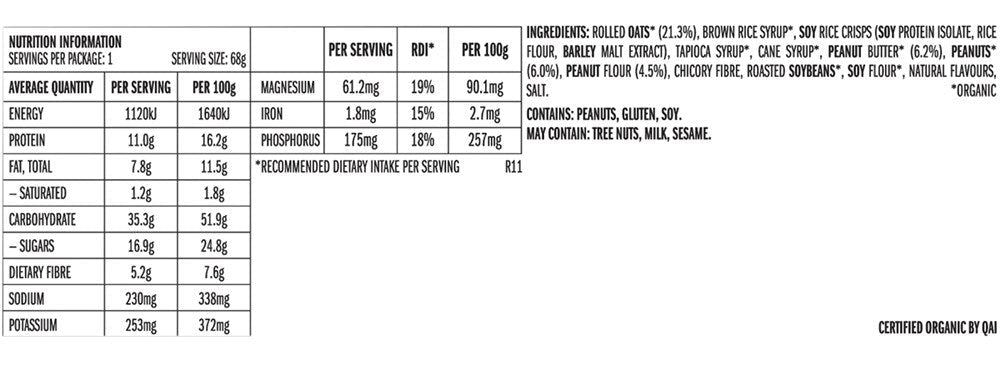 CLIF Energy Bar - Crunchy Peanut Butter