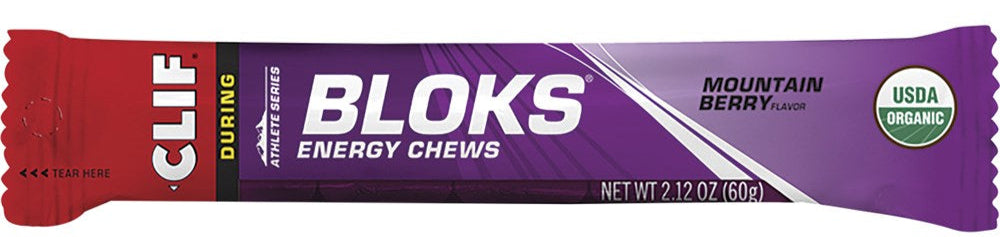 CLIF Bloks Energy Chews Mountain Berry