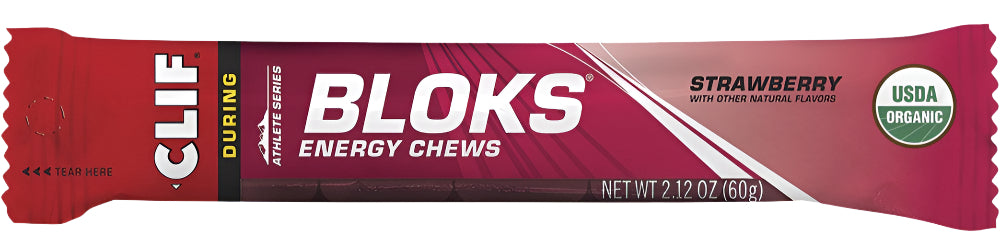 CLIF Bloks Energy Chews Strawberry