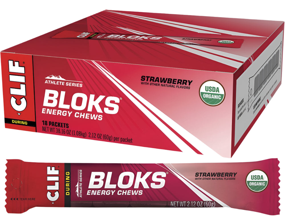 CLIF Bloks Energy Chews Strawberry