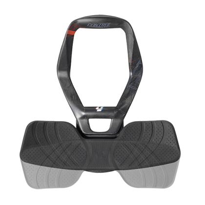 Controltech Sirocco Mini TT Carbon Clip-on Aero Bar Stem Mounted Matte Black