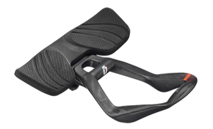 Controltech Sirocco Mini TT Carbon Clip-on Aero Bar - Handlebar mount 31.8mm Matte Black