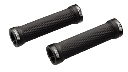 Controltech Testy Single Lock-On Grips Black