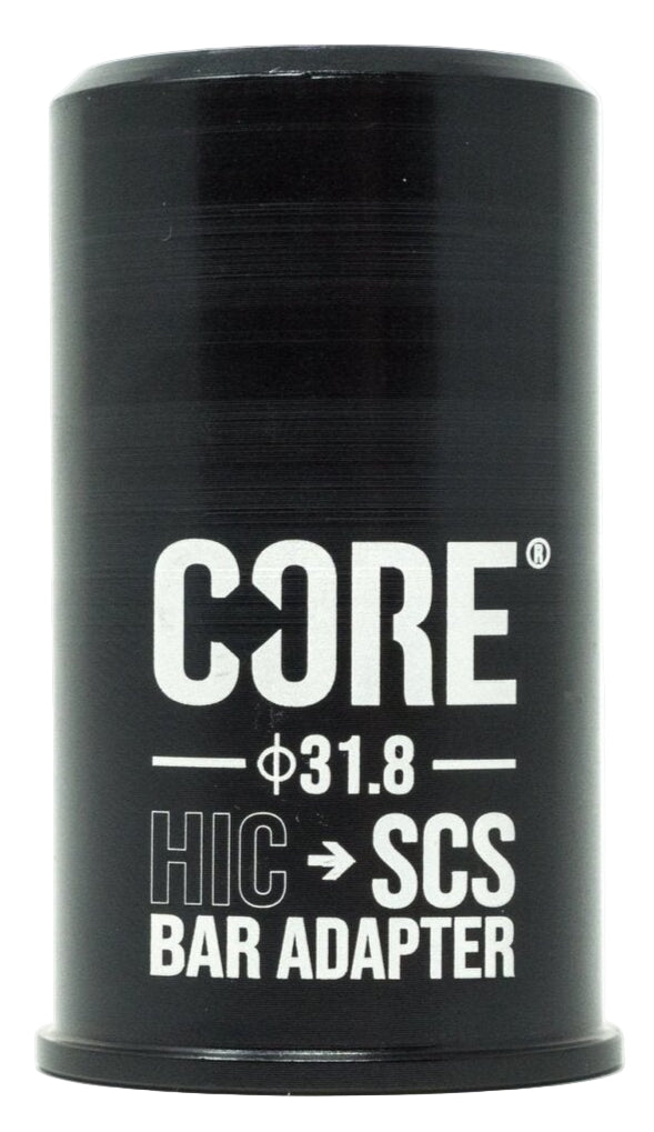 Core Bar Adapter Shim HIC to SCS 31.8° Oversized - Black