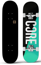 CORE Complete Skateboard C2 Split - Teal/Black