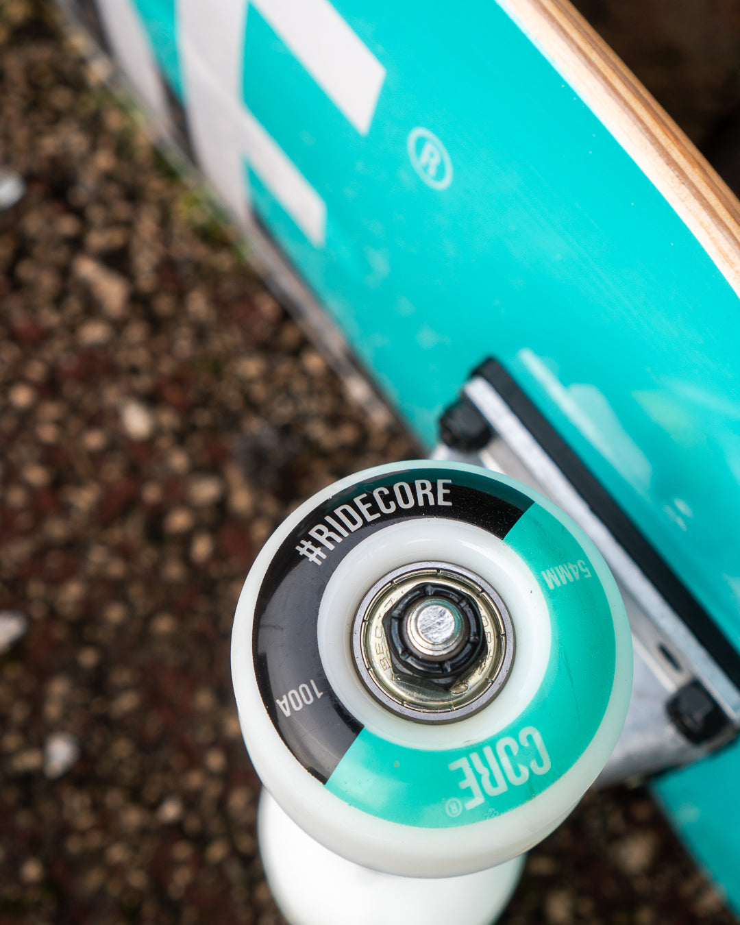 CORE Complete Skateboard C2 Split - Teal/Black