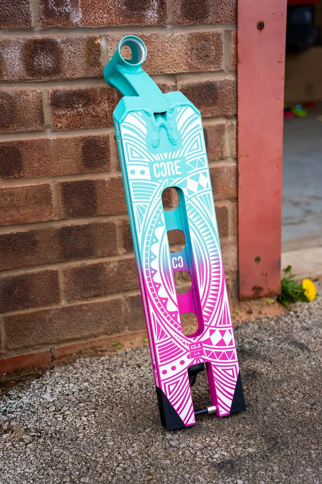 Core CL1 5" x 19" Scooter Deck - Blue/Pink