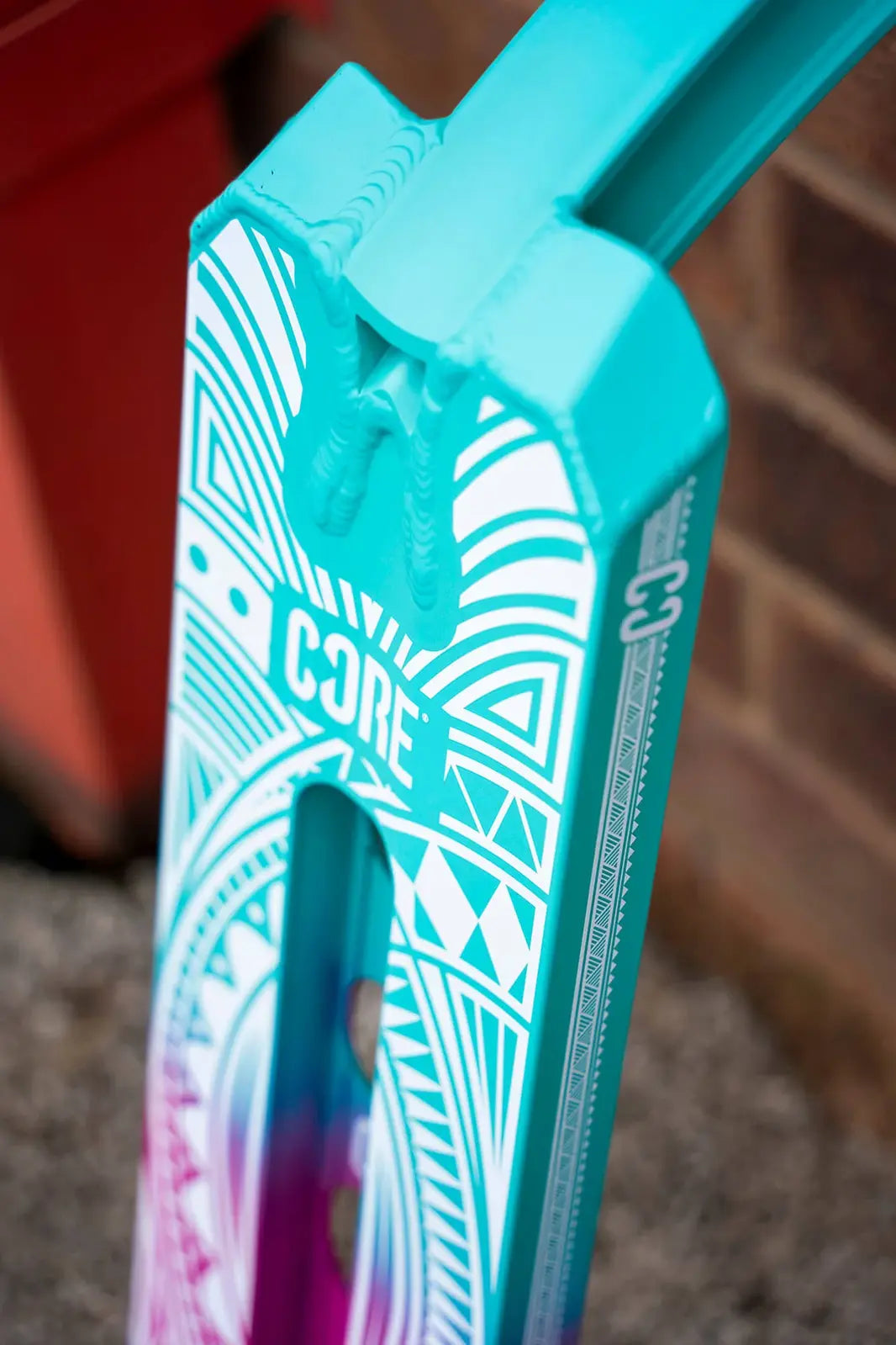 Core CL1 5" x 19" Scooter Deck - Blue/Pink